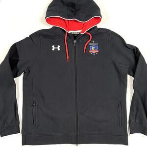 Colo-Colo Under Armour Full Zip Hoodie XStorm Sz 2XL Rare Patch Embroidered